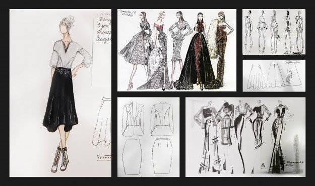 Дизайнер одежды. Создание коллекции одежды – работы студентов - 8