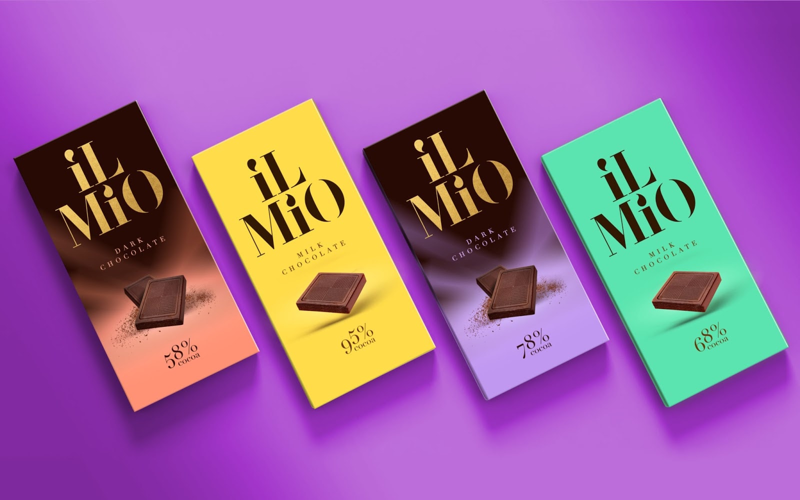 Бренд шоколада iLMio от агентства GetBrand